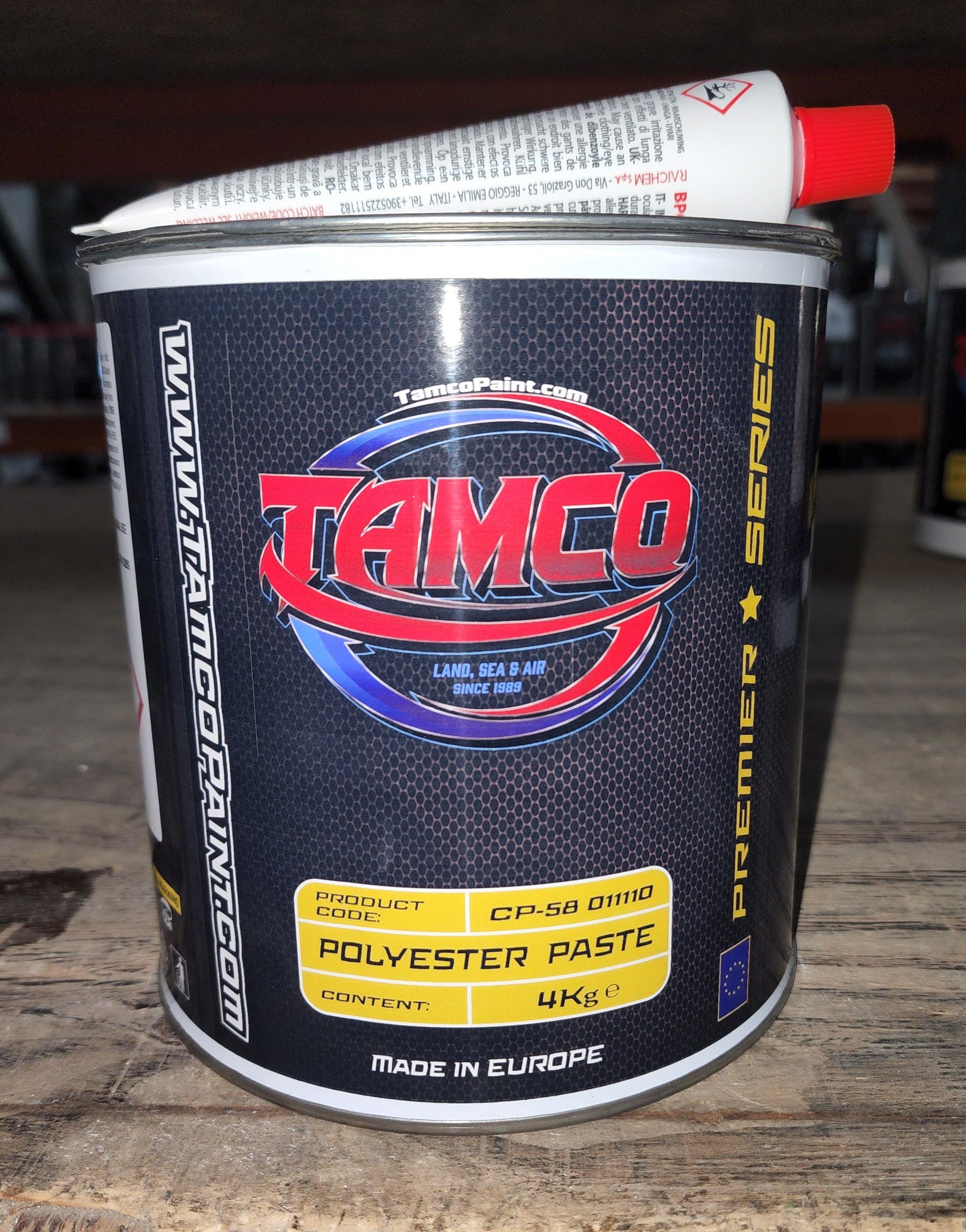 Tamco High End Body Filler & Polyester Paste Automotive Bondo – The Spray  Source